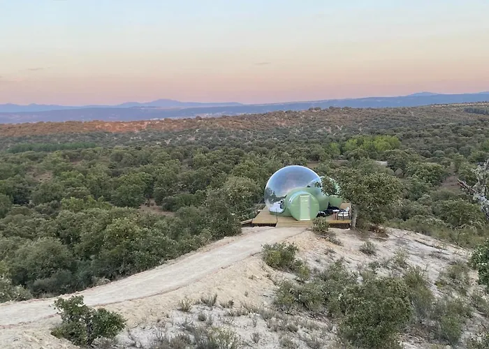 Летний дом Eco-lodge En La Reserva Privada Campanarios De Azaba - Proyecto De Conservacion Эспеха