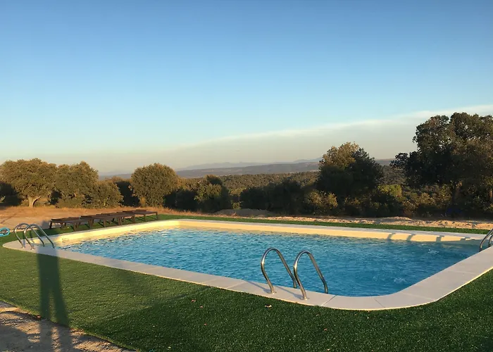 Eco-lodge En La Reserva Privada Campanarios De Azaba - Proyecto De Conservacion Летний дом *